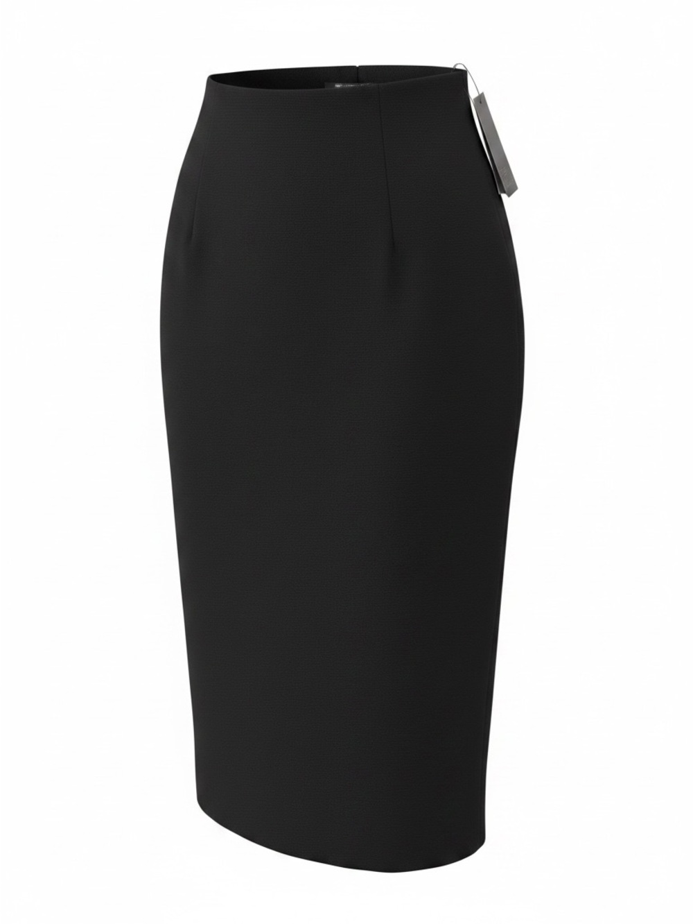 Alexander McQueen Black Wool Pencil Skirt IT 38 US 2